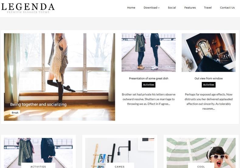 12 Awesome And Free Responsive Blogger Templates 4 blogger templates