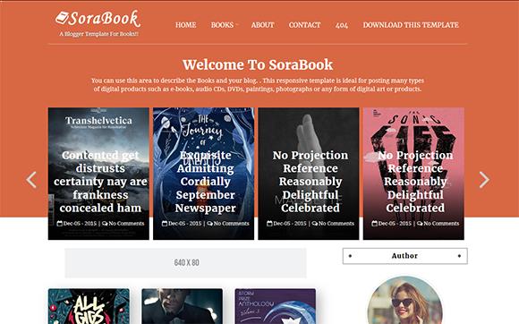 12 Awesome And Free Responsive Blogger Templates 13 blogger templates