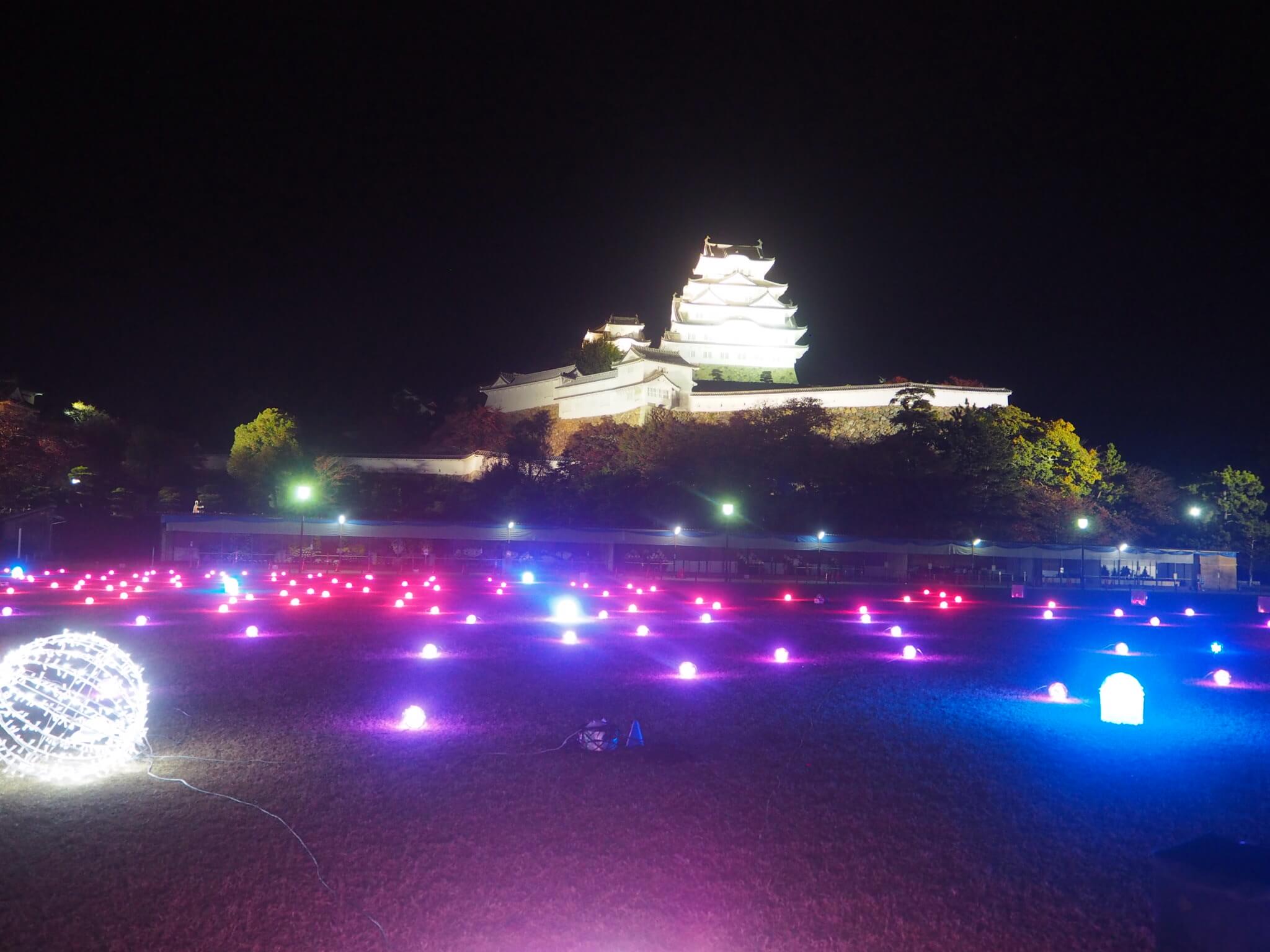 Life In Japan | Himeji In Autumn Feat Himeji Castle Illumination 16 himeji in autumn