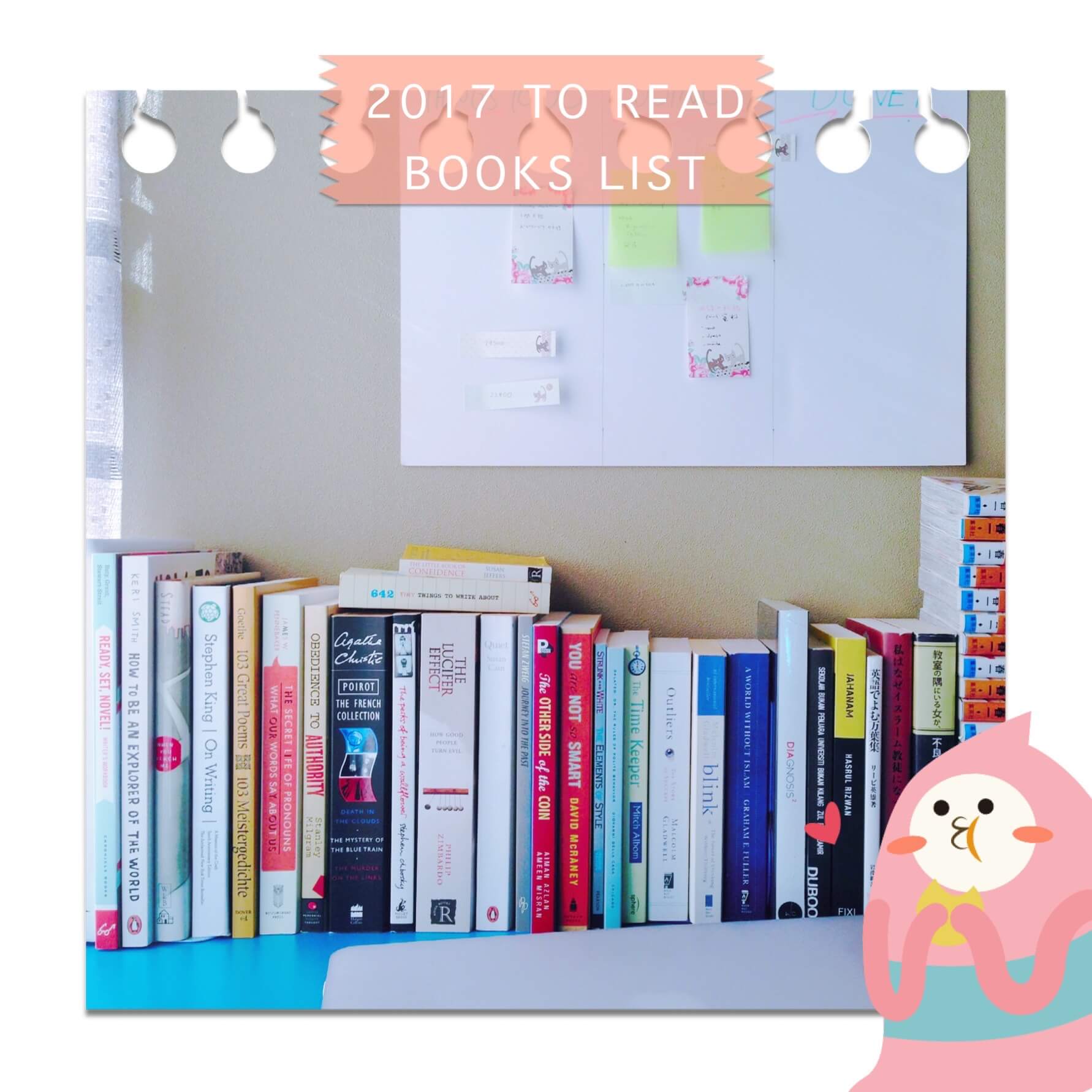 18 Things I Do While In Blogging Break 2 to be read books list