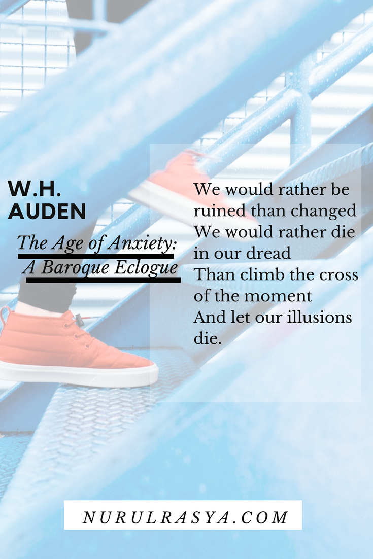 auden age of anxiety quotes