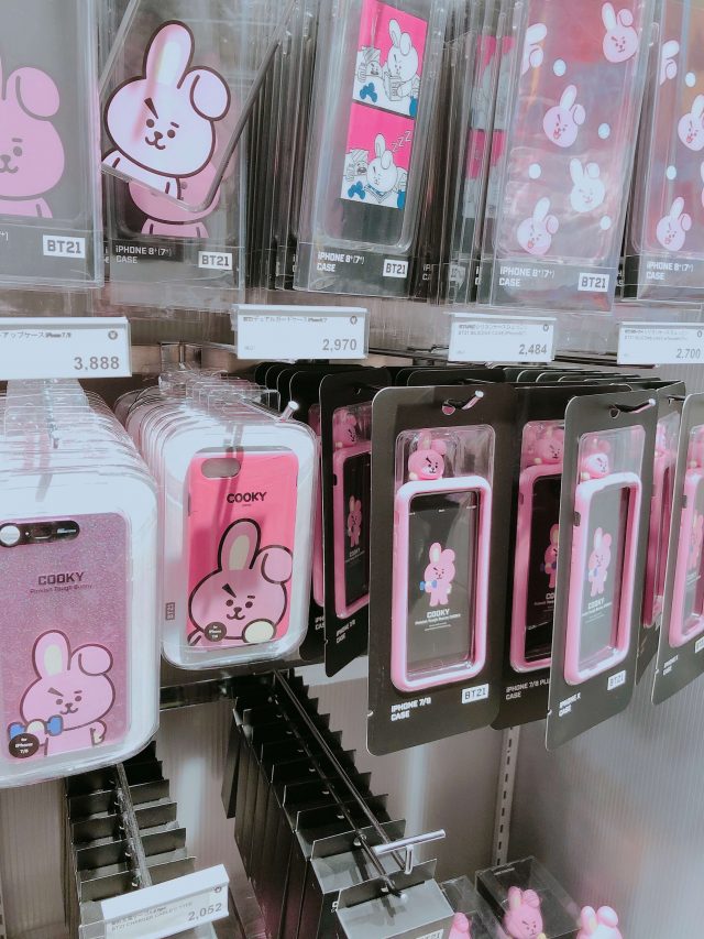 Harajuku LINE Friends Store Feat BTS BT21 Characters 20 BT21 Cooky Phone Case Goods