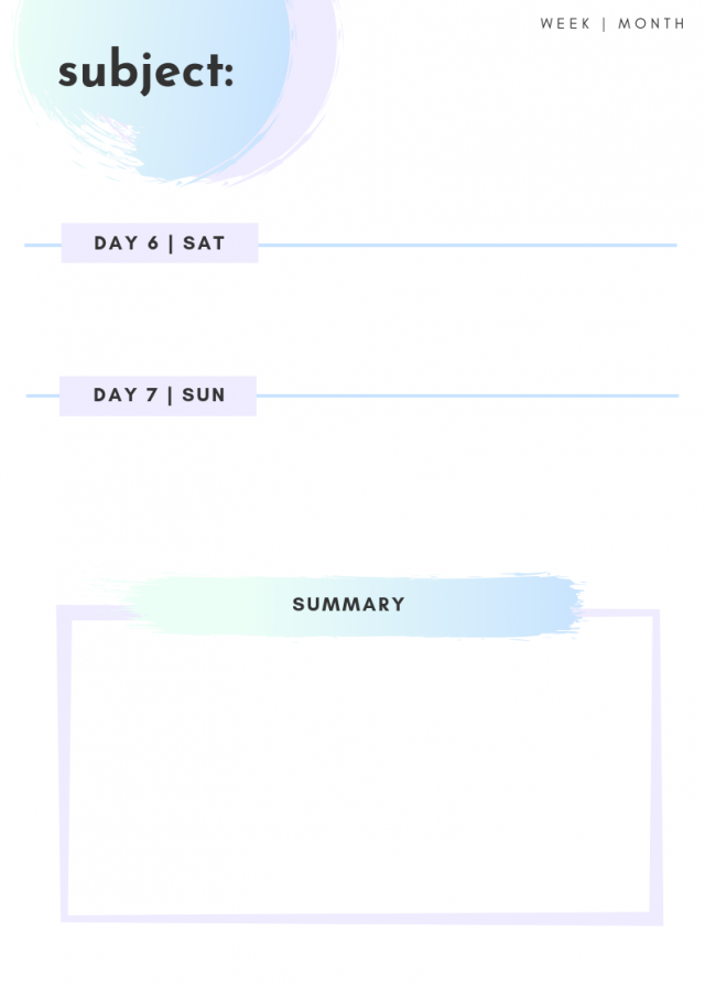 Japanese Language Study Starter Pack For Beginners 16 Blue Weekly Study Plan-2