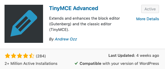 17 Best Free Plugin For Newbies In 2019 4 Tiny MCE Advanced