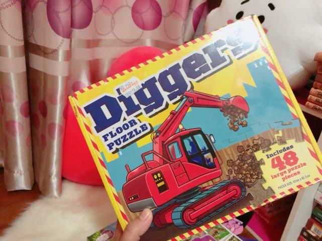 Big Bad Wolf Haul l Book Buying Ban What? 14 Diggers Floor Puzzle