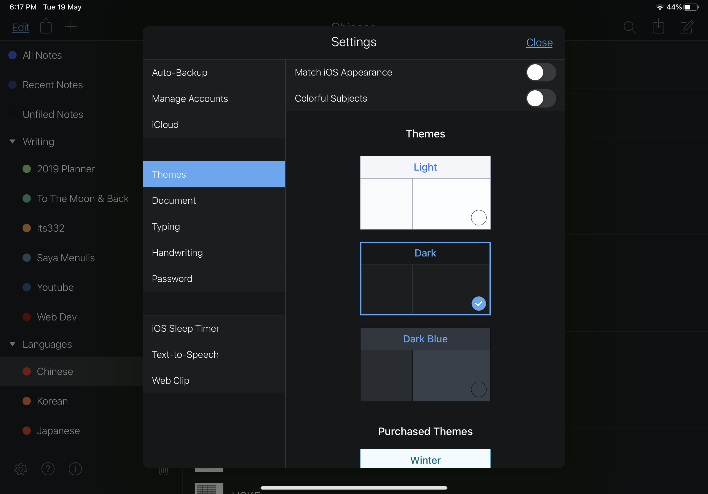 2020 Notability Walkthrough | Best Features; Auto-Backup, Multitask Etc. 8 2020 notability walkthrough; Notability Dark Theme