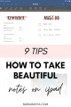 9 Tips To Take Beautiful Notes On iPad + Stickers Freebies 2 9-Tips-To-Take-Beautiful-Notes-On-iPad