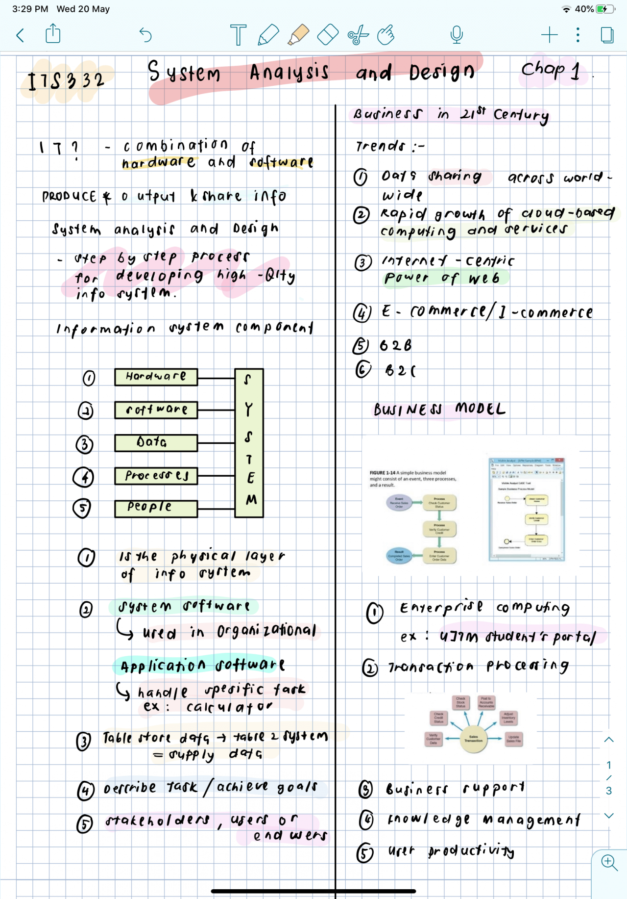 ipad notability split screen