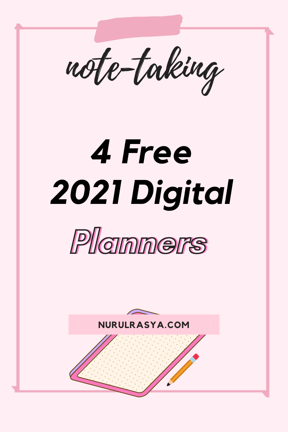 4 Free 2021 Digital Planners To Start A Productive New Year 9 4 Free 2021 Digital Planners