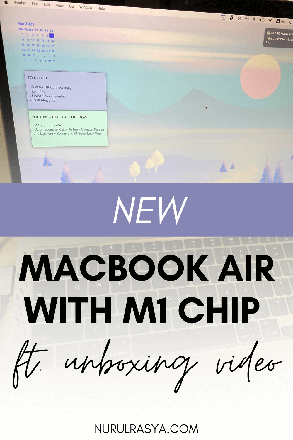 New MacBook Air With M1 Chip Feat Unboxing Video 3 New MacBook Air M1 Chip Feat Unboxing Video