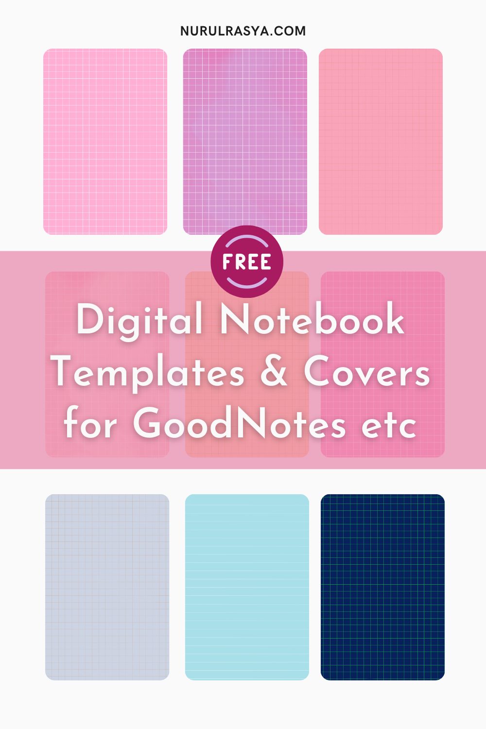 goodnotes notebook cover templates