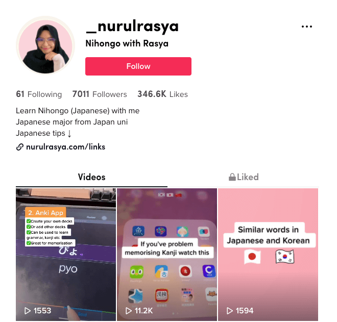 5 Fun And Relaxing Things To Do During Lockdown 11 Nihongo with Rasya Tiktok Profile