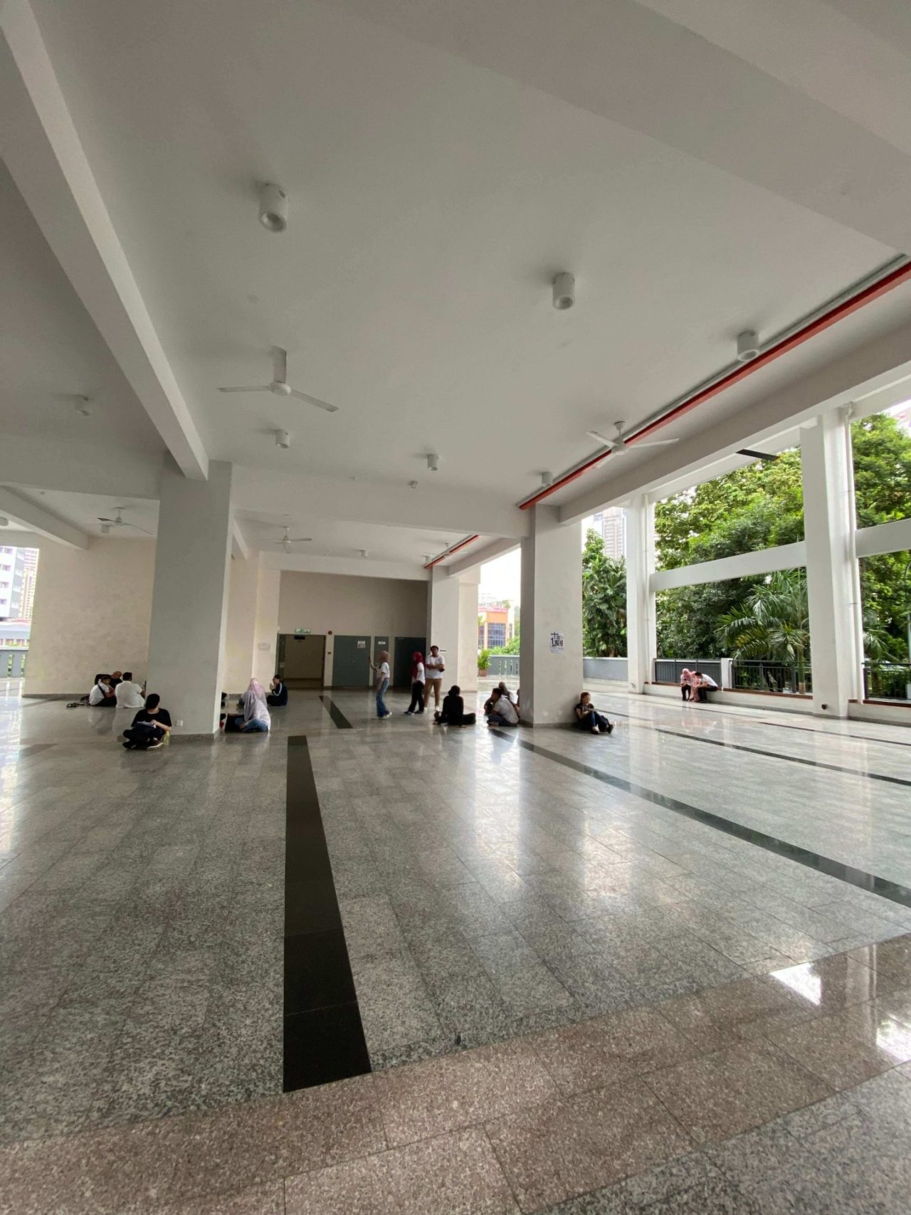 My JLPT N1 Exam Day Experience in Kuala Lumpur - Easy Tips For Future Test Takers 11 Waiting space for JLPT Kuala Lumpur